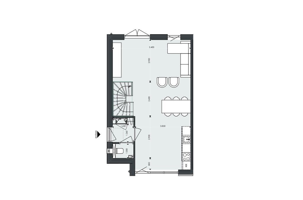 mediumsize floorplan